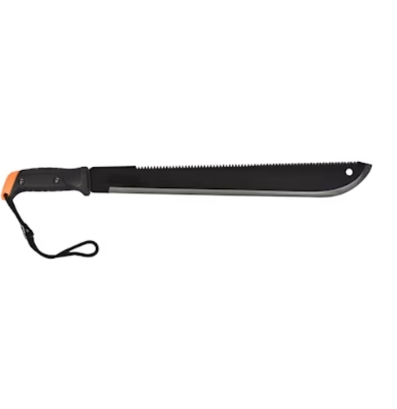 MACHETE DOBLE FILO DE 18 PULGADAS NEGRO TRUPER